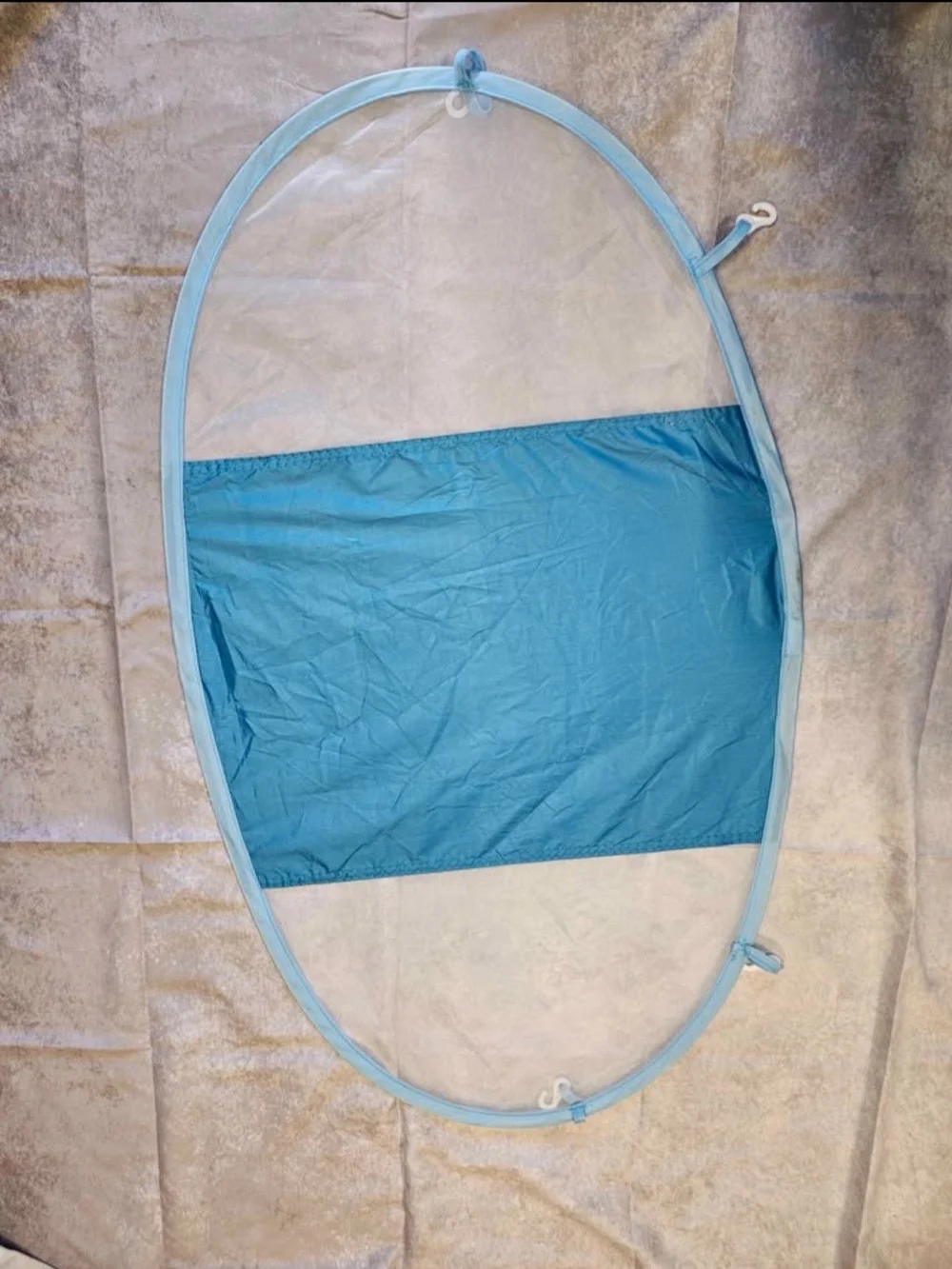 Inflatable Baby Float with Ocean Print